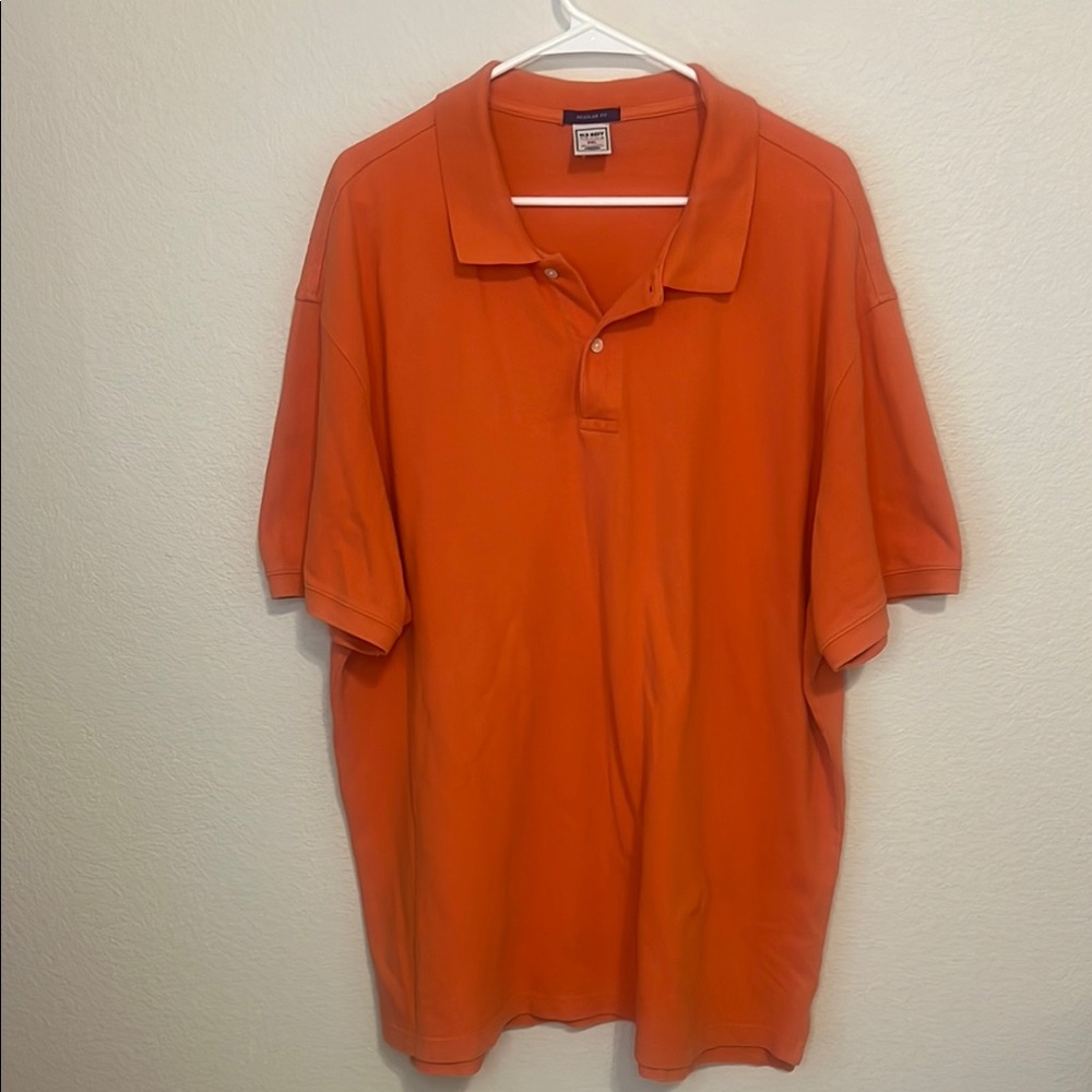 Old Navy Orange Polo Shirt